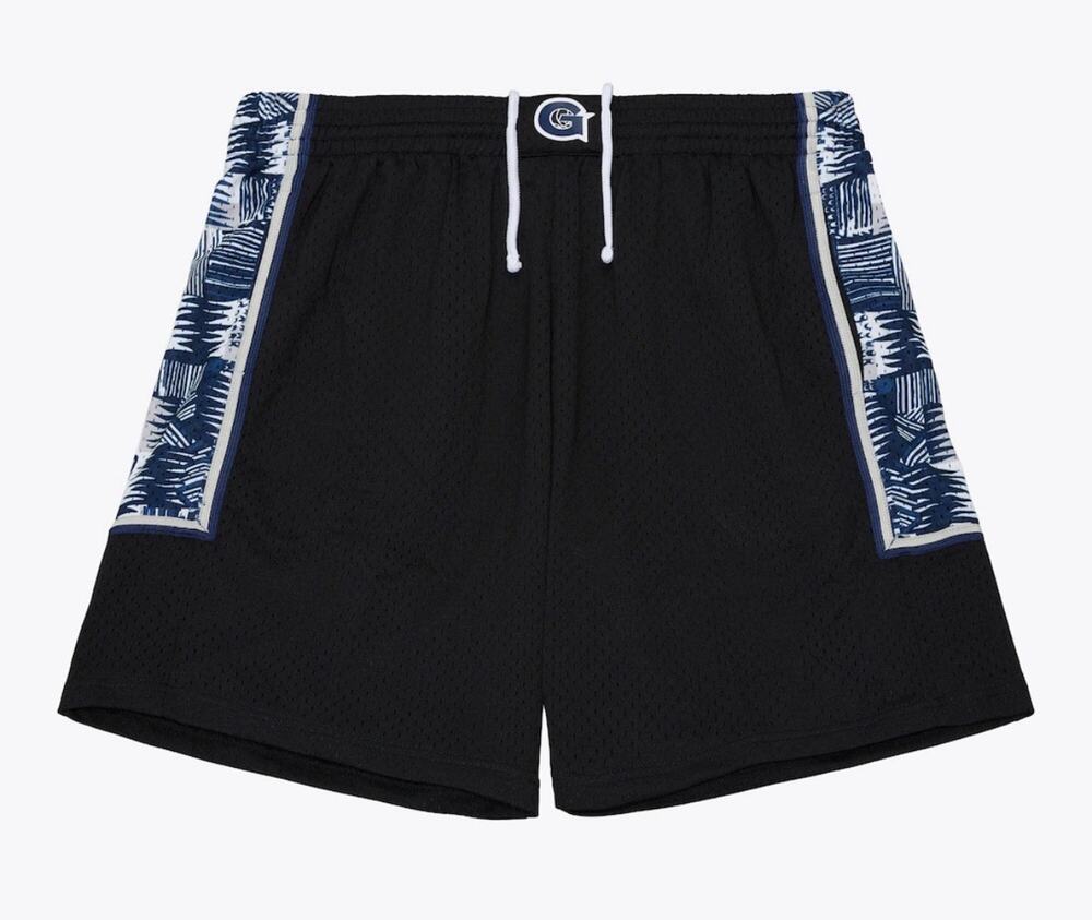BNWT Mitchell And Ness Georgetown Hoyas 1995 Black Swingman Shorts! Sz L